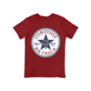 Tshirt-Converse na Tasca-Vermelha-tamanho L