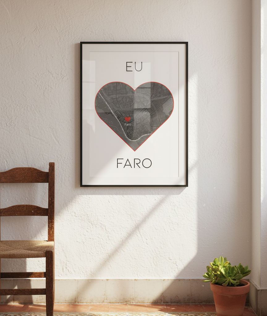 ???? Mapa — Coração de Faro