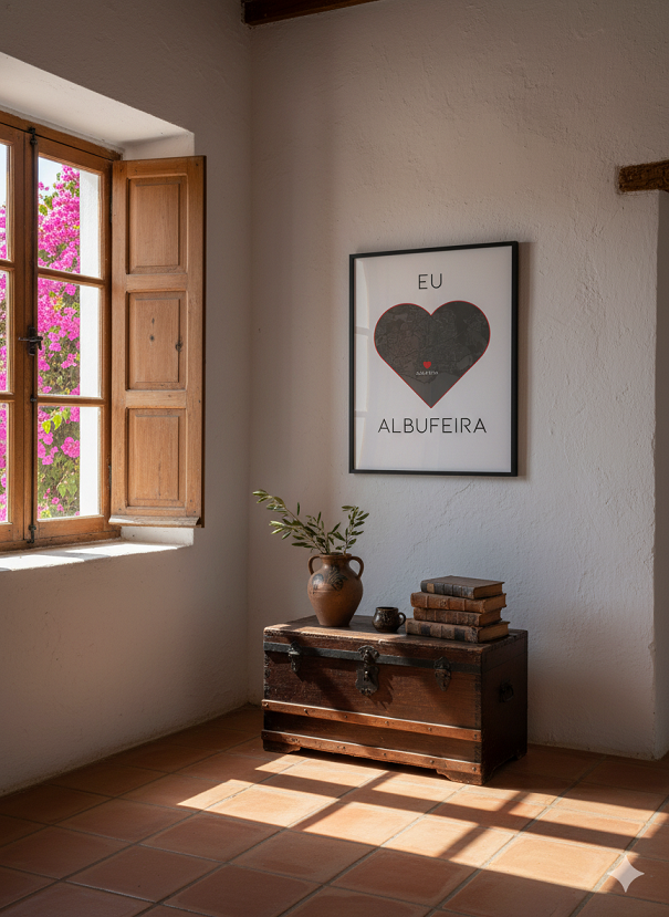 ???? Mapa — Coração de Albufeira