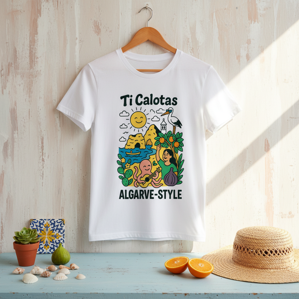 T-Shirt "Ti Calotas - Algarve Style"