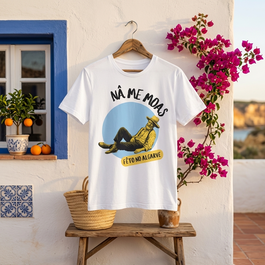 Tshirt Branca-Nã me moas